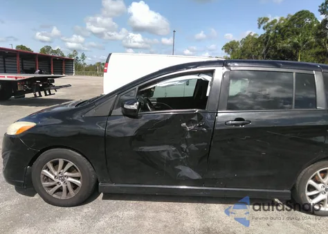 2015 Mazda Mazda5 Touring из США, поврежденный, VIN JM1CW2CL4F0182890